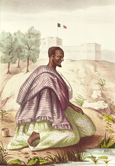 A Senegalese Marabout, from ''Les Esquisses Senegalaises'' Abbe Boilat von Jacques Francois Gauderique Llanta