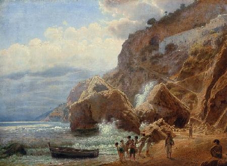 Italian Coastal Landscape 1844