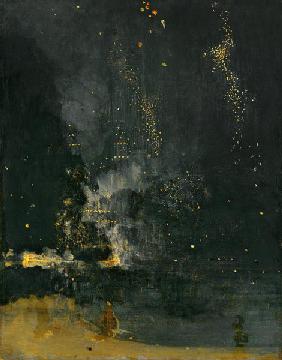 Nocturne in Black and Gold, the Falling Rocket 1875