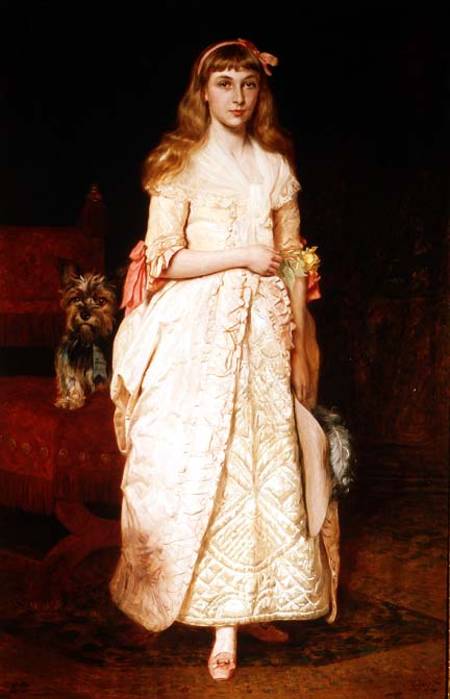 Rose: Portrait of Miss Rose Fenwick von James Archer