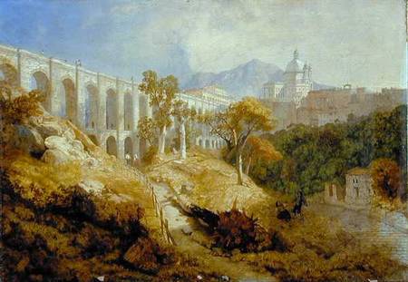 The Aqueduct at Arricia, Near Rome von James Baker Pyne