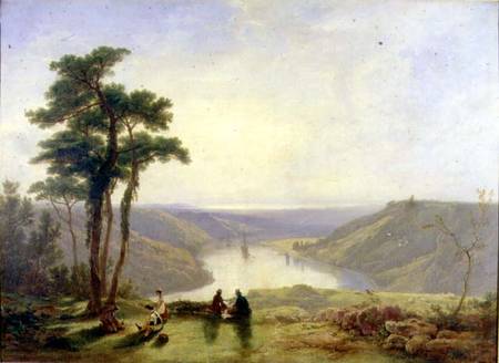 View of the Avon from Durdham Down von James Baker Pyne