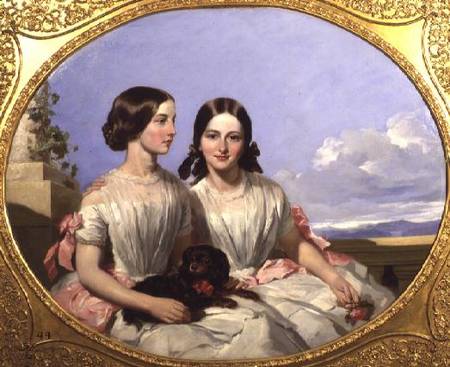 The Sisters, Annie and Henrietta Marie Shaw von James Curnock