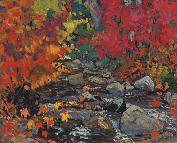 Autumn Leaves, Batchewana Wood von James Edward Hervey Macdonald