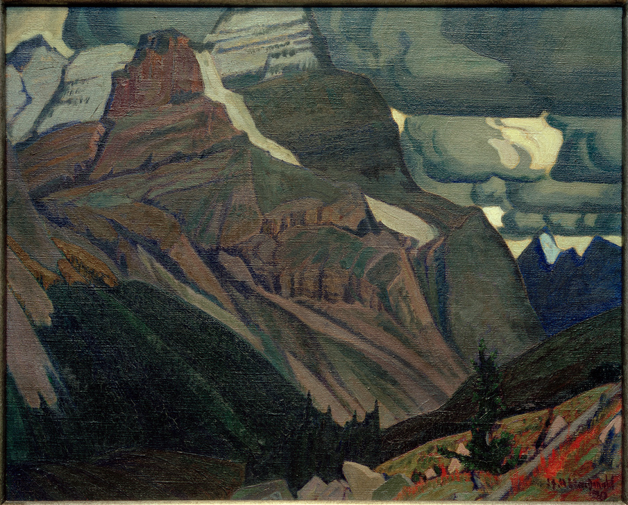 Dark Autumn, Rocky Mountains von James Edward Hervey Macdonald