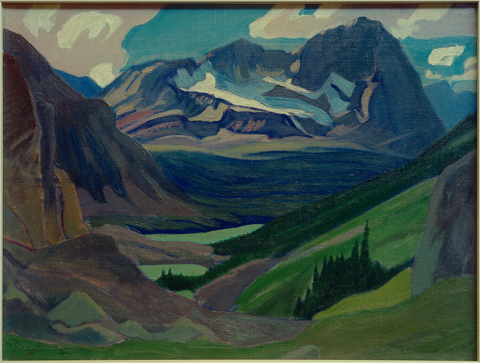 Mount Oderay, Rockies von James Edward Hervey Macdonald