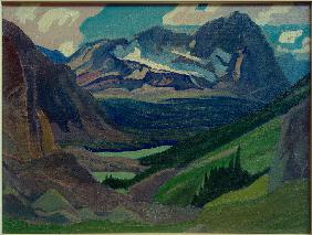 Mount Oderay, Rockies 1930
