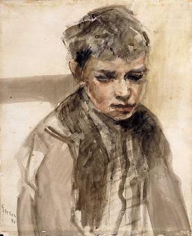 Studie eines Jungen; Etüde de Jeune Garcon, 1890 1890