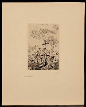 The Flaying, 1888 (Kaltnadel & Radierung) 1888