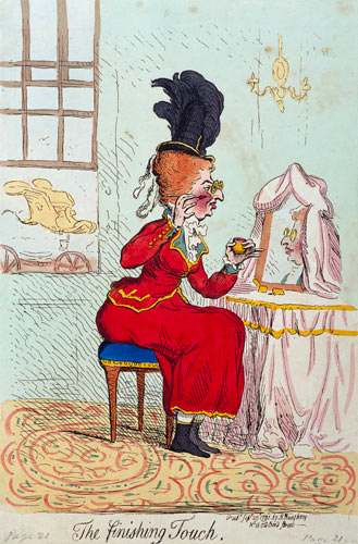 The Finishing Touch von James Gillray