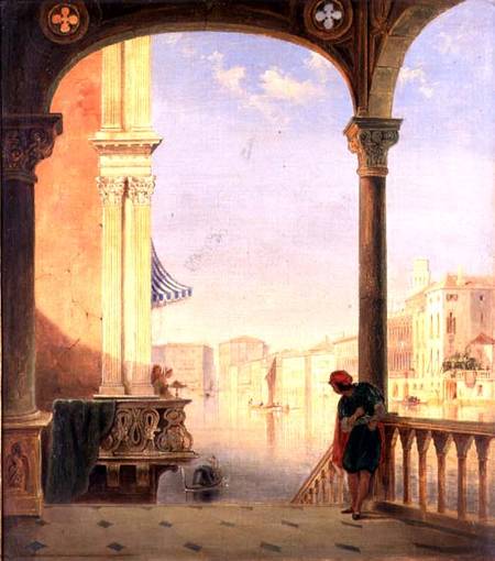 A Venetian Terrace von James Holland