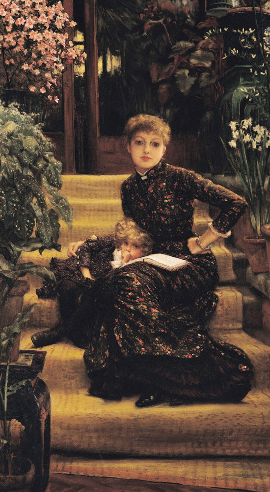 Mother and Child or The Older Sister von James Jacques Tissot