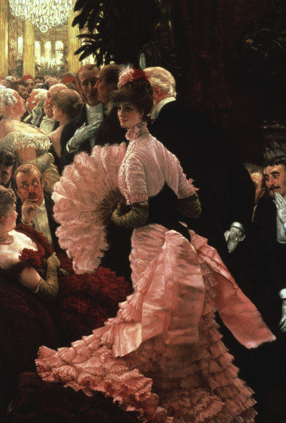 The Reception / Paint.by Tissot / c.1883 von James Jacques Tissot