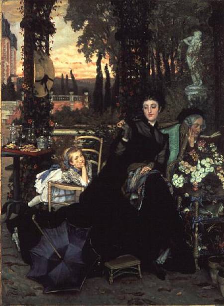 The Widow von James Jacques Tissot