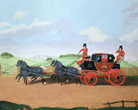 The Liverpool and London Royal Mail Coach 1812