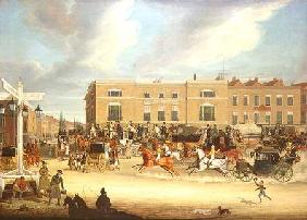 The Elephant and Castle on the Brighton Road 1826