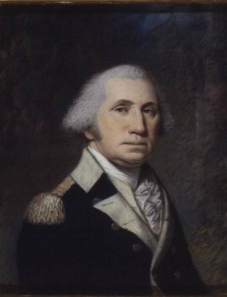 Portrait of George Washington von James Sharples