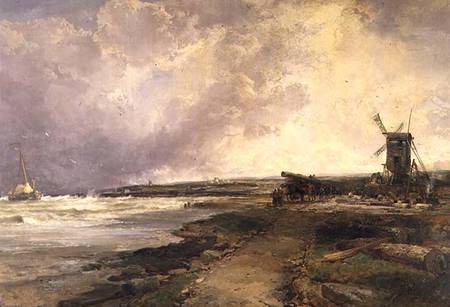 After a Thunderstorm on the Sussex Coast von James Webb