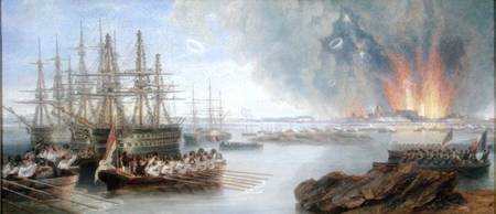 The Bombardment of Sebastopol von James Wilson Carmichael