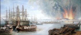 The Bombardment of Sebastopol 1858