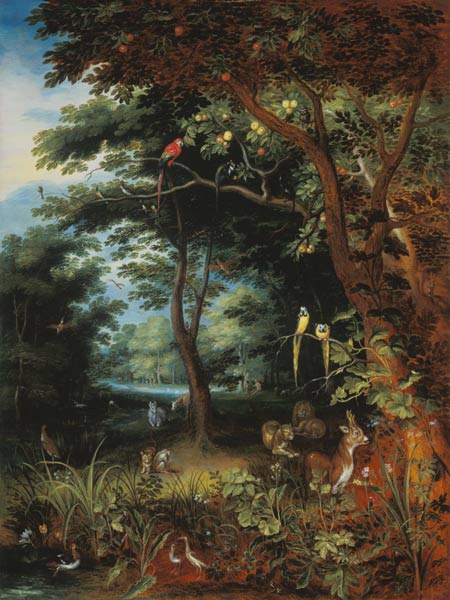 The Earthly Paradise von Jan Brueghel d. Ä.