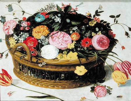 Basket of Flowers von Jan Brueghel d. Ä.