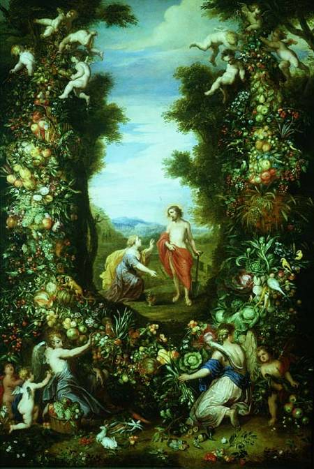 Christ and Mary Magdalene von Jan Brueghel d. Ä.