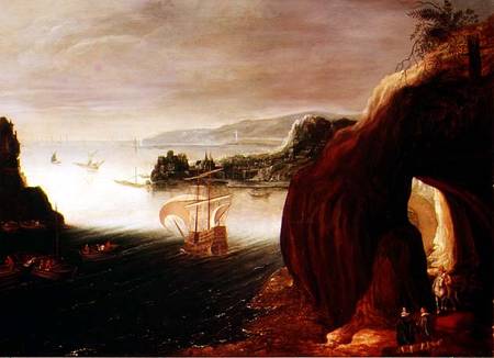 Shipping Scene von Jan Brueghel d. Ä.