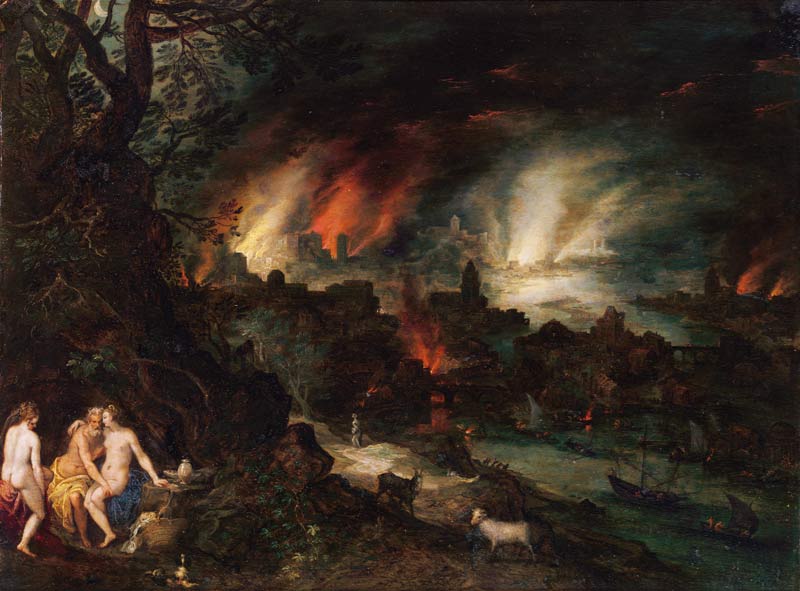 Sodom and Gomorrah / Brueghel the Elder von Jan Brueghel d. J.