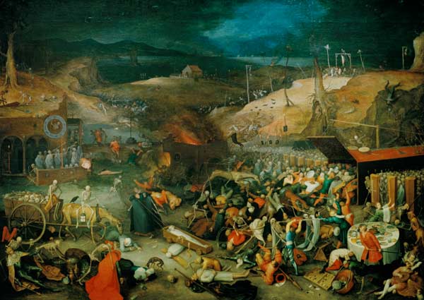 J.Brueghel th.E./ Triumph of Death /1597 von Jan Brueghel d. J.