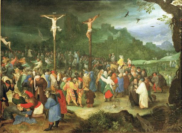 J.Brueghel d.Ä., Kreuzigung Christi von Jan Brueghel d. J.