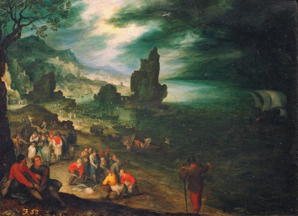 J.Brueghel d.E. / Coastal Landscape von Jan Brueghel d. J.