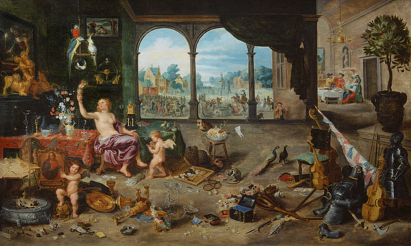 Vanitas Allegory von Jan Brueghel d. J.