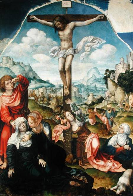 The Crucifixion von Jan Gossaert