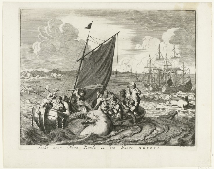 Die Seereise nach Nowaja Semlja 1596 von Jan Luyken