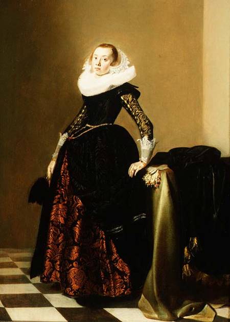 Portrait of a Lady (panel) von Jan Miense Molenaer