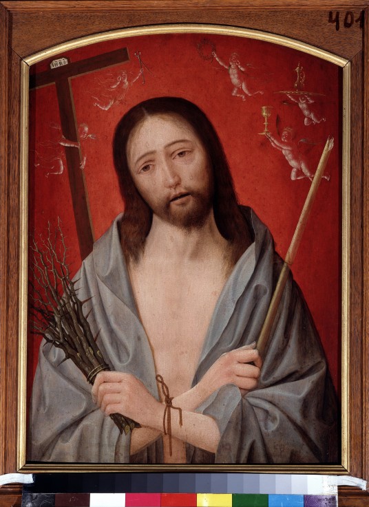 Der leidende Christus von Jan Mostaert