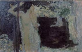 Frau am Schwarzen See 1904