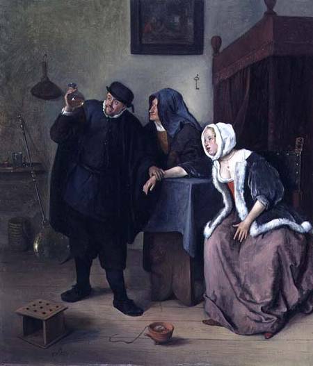 The Physician's Visit von Jan Steen