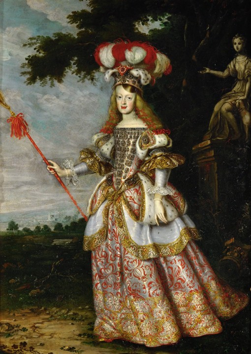 Infantin Margarita Teresa (1651-1673), Kaiserin, im Theaterkostüm von Jan Thomas