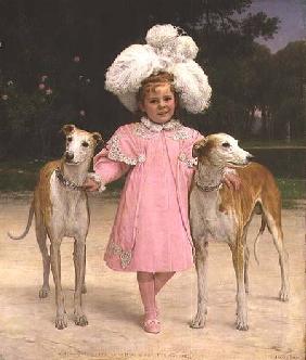 Alice Antoinette de la Mar, aged five