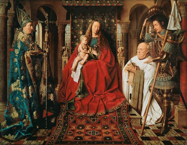 Die Madonna des Kanonikus Georg van der Paele von Jan van Eyck