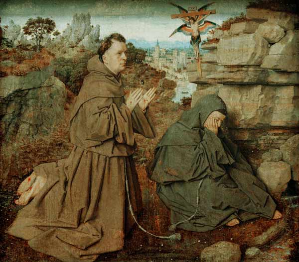 Stigmatisierung d.hl.Franziskus von Jan van Eyck
