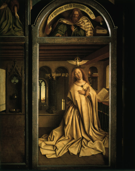 Genter Altar,  Maria von Jan van Eyck