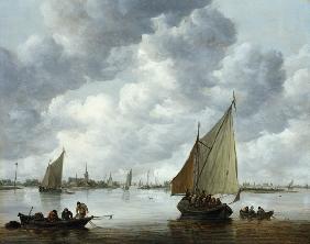 Fishingboat in an Estuary 1655