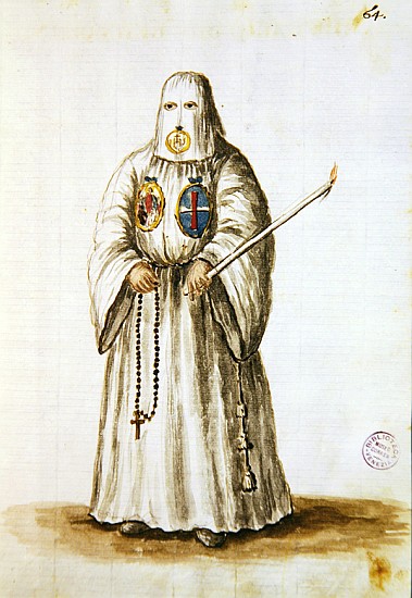 Robes of the Confraternity of St. Bernard of Siena von Jan van Grevenbroeck