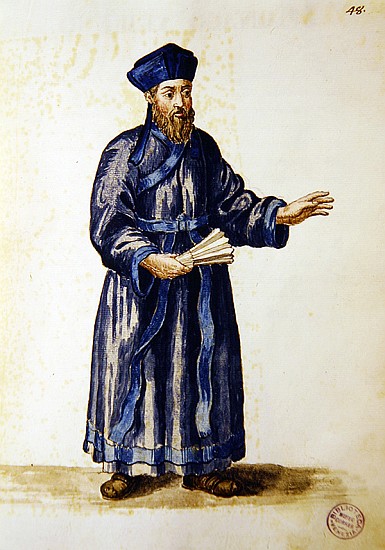 Venetian missionary in China von Jan van Grevenbroeck
