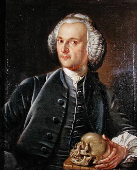 Portrait of Dr William Barrett von Jan van Rymsdyk
