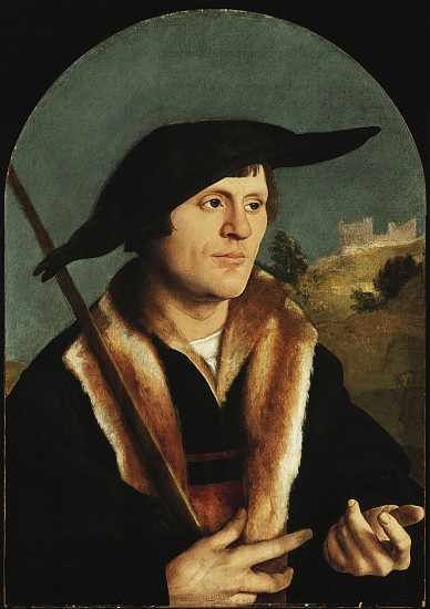 A Pilgrim von Jan van Scorel