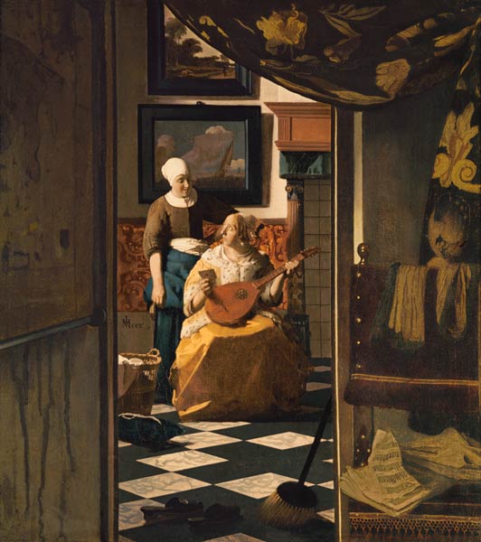 Der Liebesbrief von Johannes Vermeer